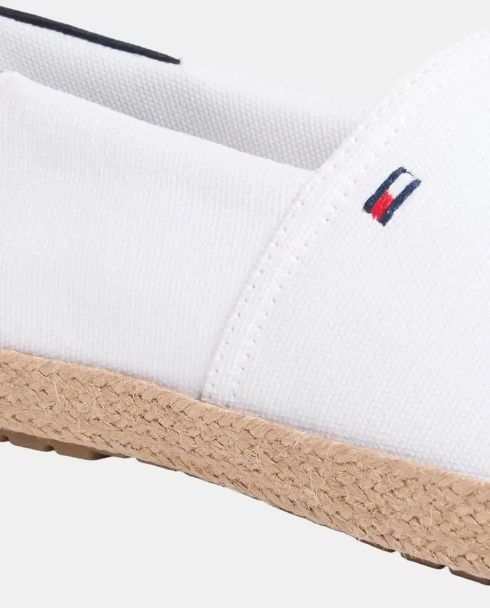 Хлопковая эспадрилья с флагом Tommy Hilfiger, белый — фото 2