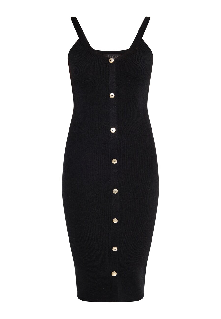 

Вязаное платье NAEMI Knitted dress, черный