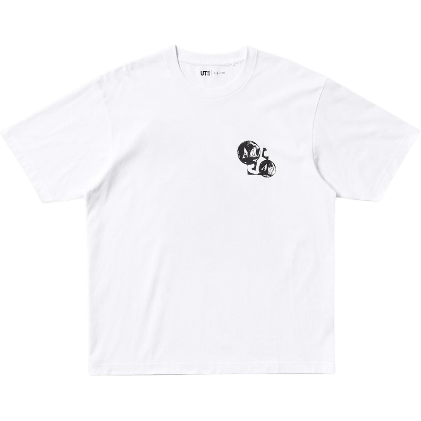 UNIQLO Футболка Andy Warhol мужская белая — фото 3