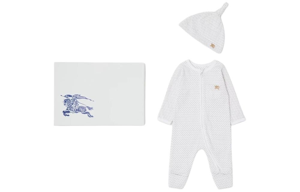 

Комплект детский Burberry, белый