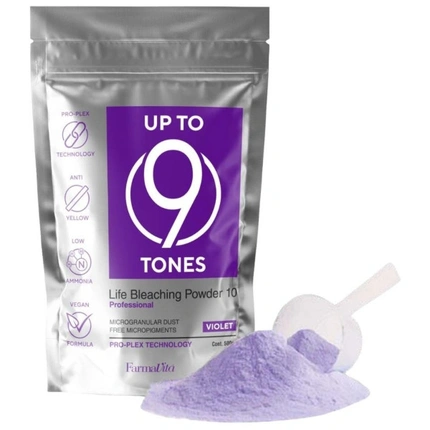 

Фиолетовый обесцвечивающий порошок 500 г Farmavita