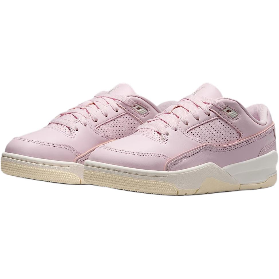 Jordan FLIGHT COURT нескользящие износостойкие низкие детские баскетбольные кроссовки pink — фото 4