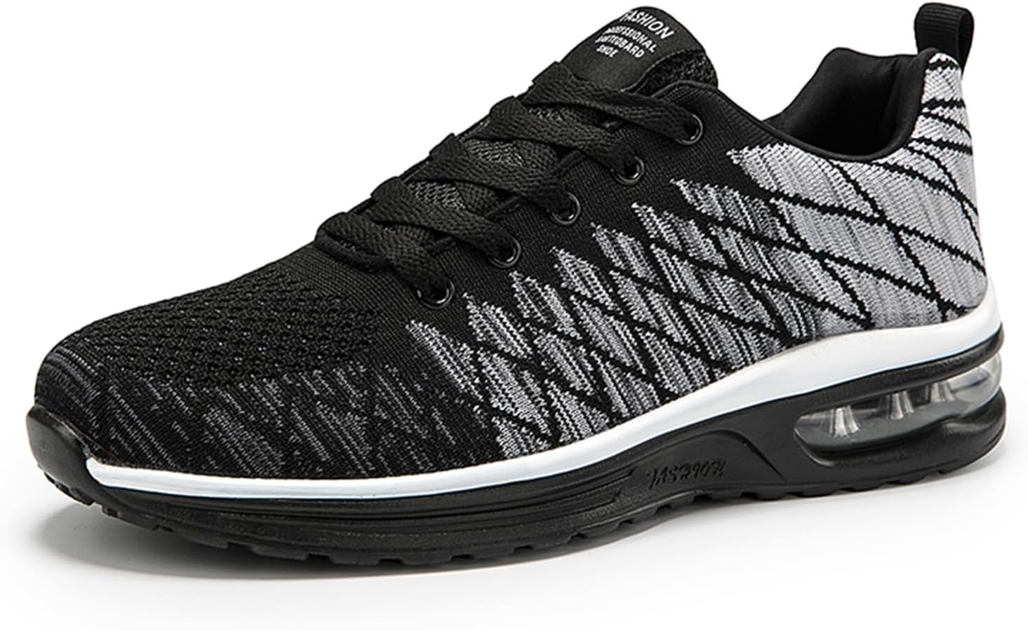 

Мужские летние дышащие кроссовки из сетки, модные беговые кроссовки для мужчин, легкая комфортная обувь для прогулок на улице Generic, черный/серый