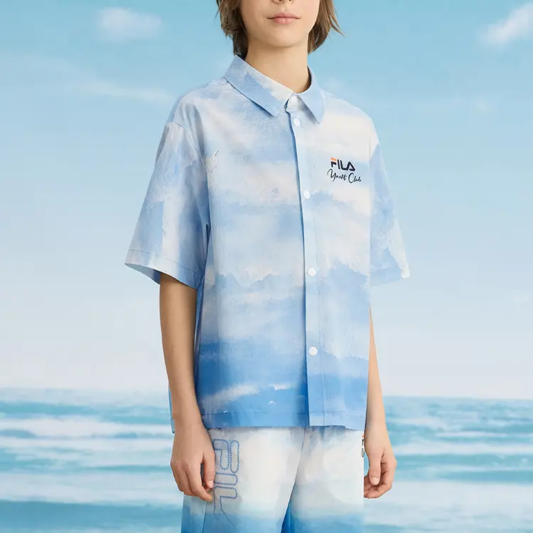 Рубашка All Over Print ZA FILA KIDS, All Over Print-Za — фото 3