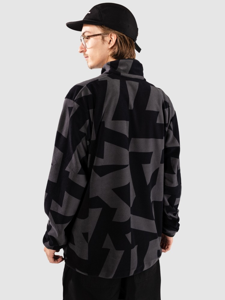 Спортивная куртка adidas Terrex Mt Aop Fleecejacke, black/carbon — фото 2