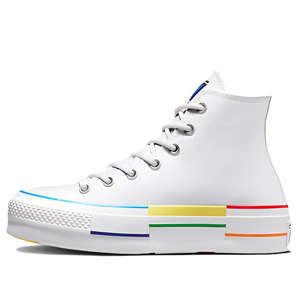 

Кроссовки chuck taylor all star lift high 'pride proud to be' Converse, белый