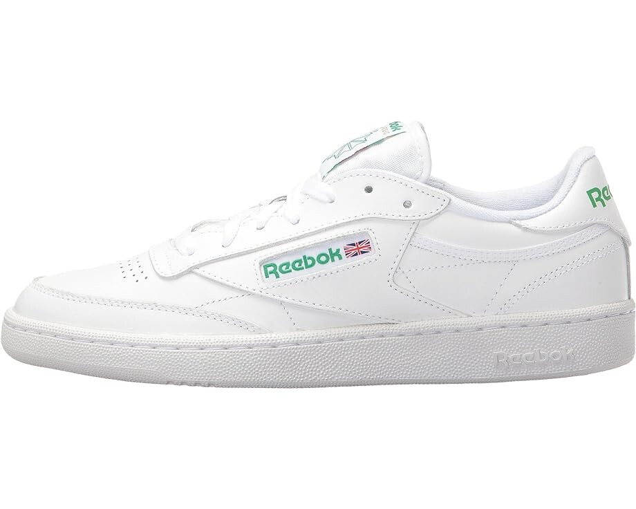 Кроссовки Reebok Lifestyle Club C 85, цвет Int/White/Green — фото 4