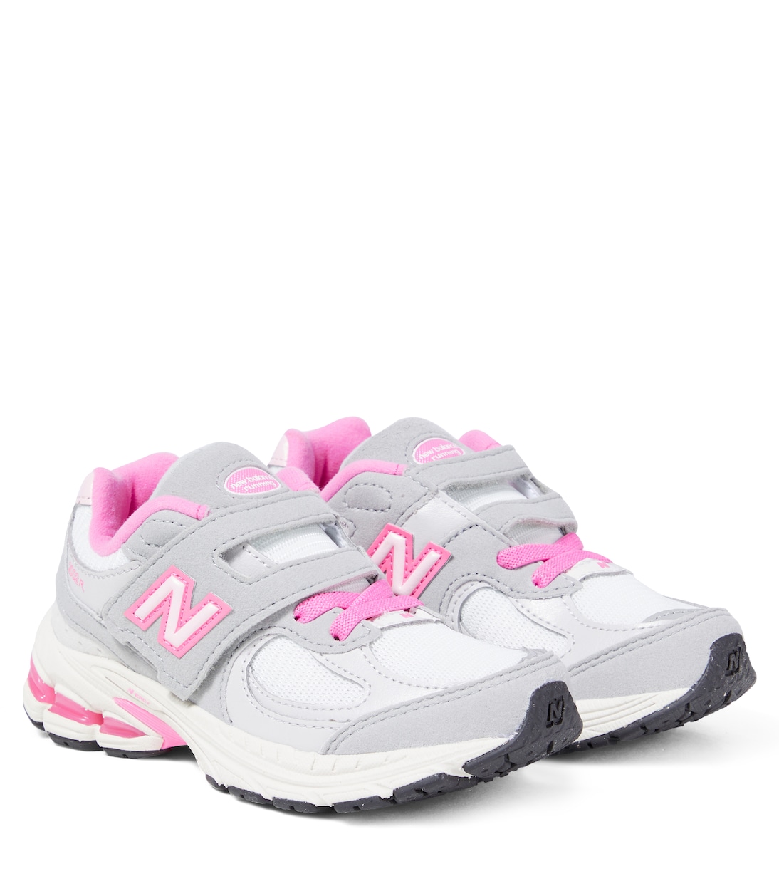 

Кожаные кроссовки Hook & Loop 2002 года New Balance Kids, Raincloud