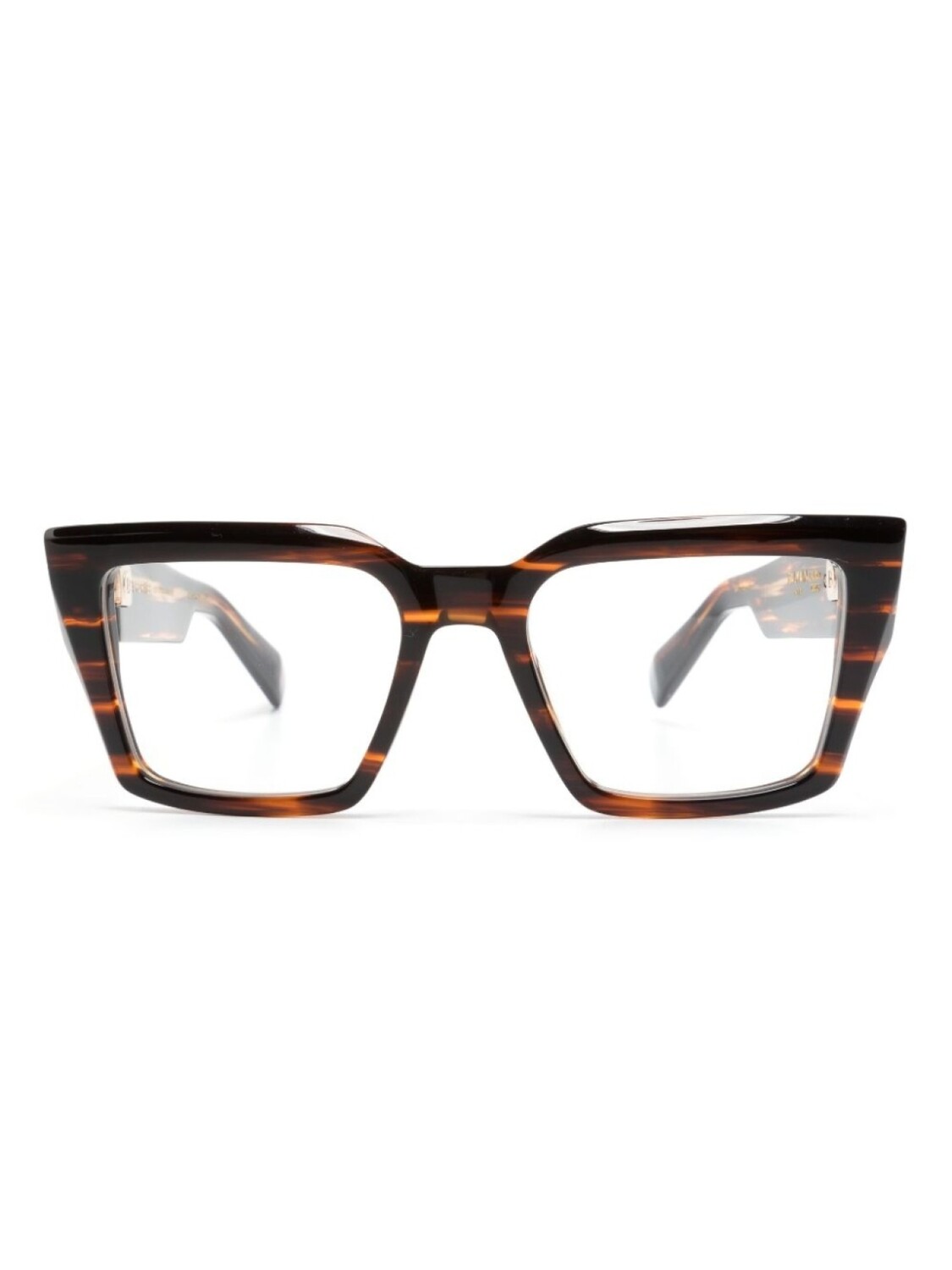 

Balmain Eyewear очки Convertible в массивной оправе, коричневый