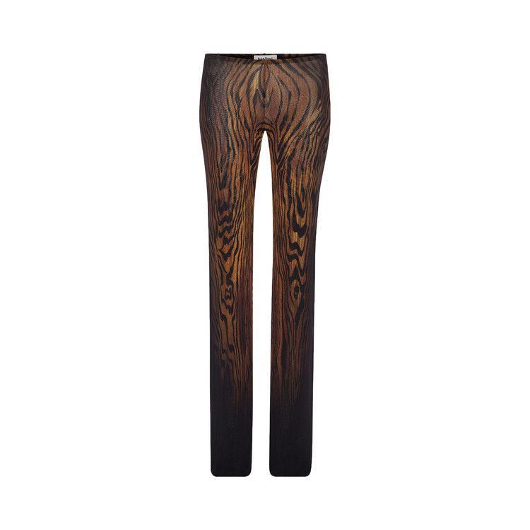 

Брюки Jean Paul Gaultier Wood Mesh Pants, Black/Brown