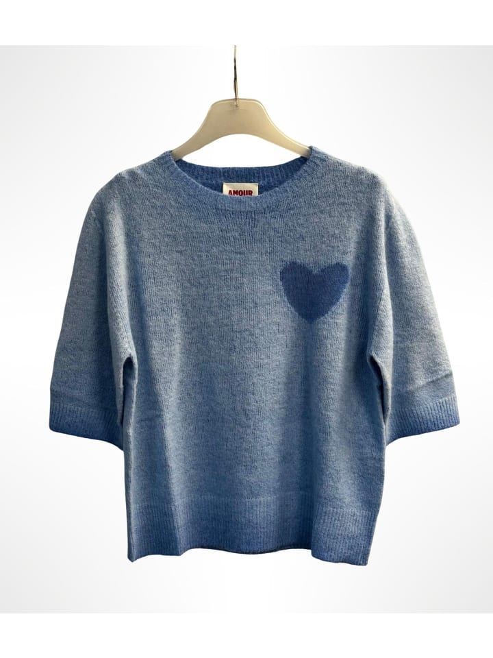 

Элегантная блузка от OUI светло-голубого цвета Oui