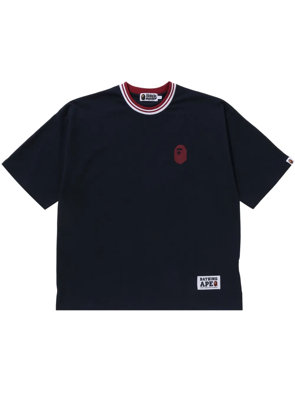 

Футболка с логотипом A BATHING APE, синий