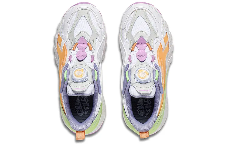 YOUNG Li-Ning YOUNG Sports Life Collection низкие детские кроссовки синий белый — фото 4