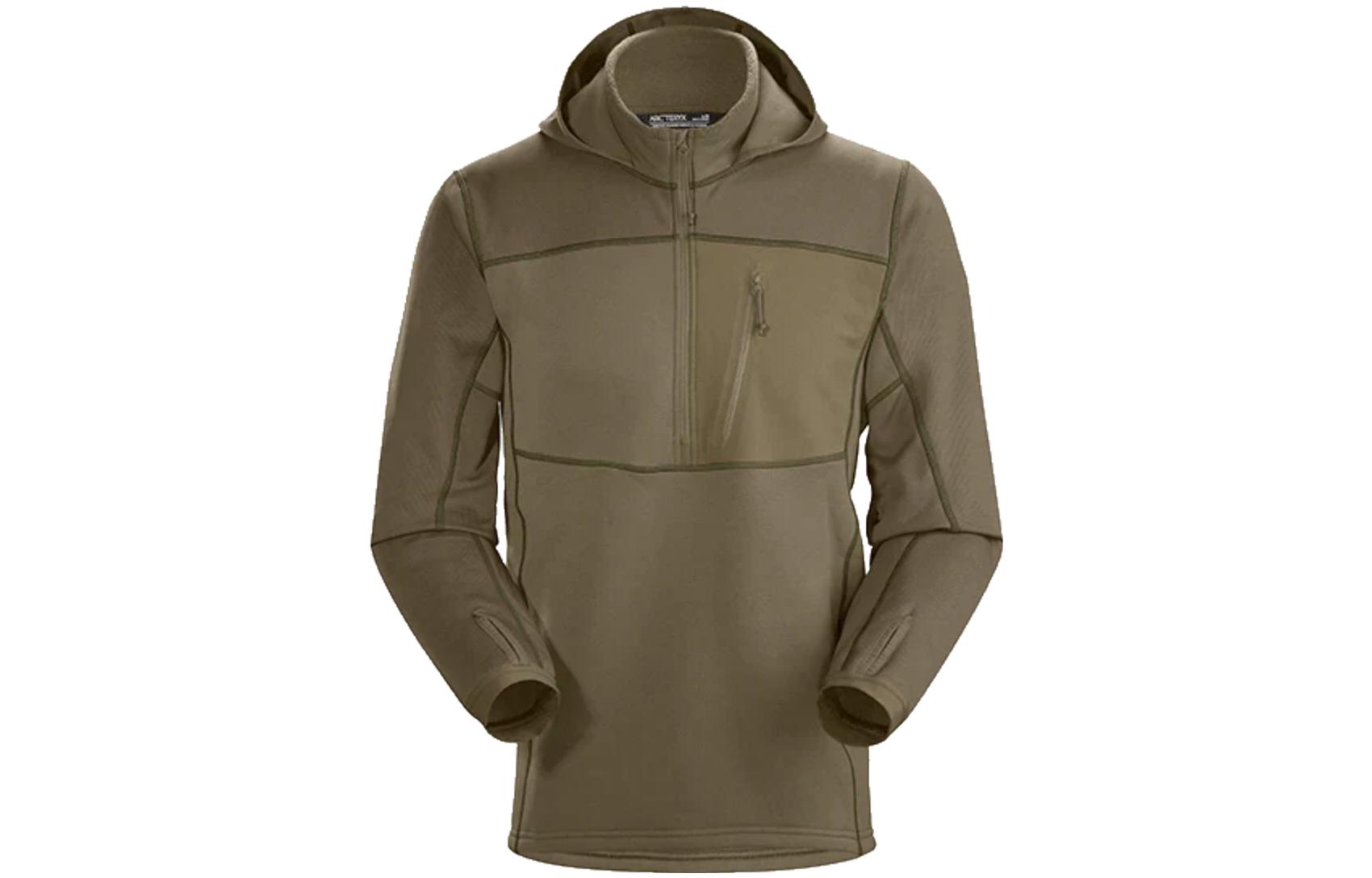 

Мужская толстовка DELTA 1/2 Naga Hoody Gen 31 Arcteryx, crocodile/crocodile