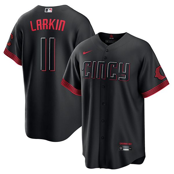 

Мужская бейсбольная майка Barry Larkin Cincinnati Reds 2023 City Connect Nike