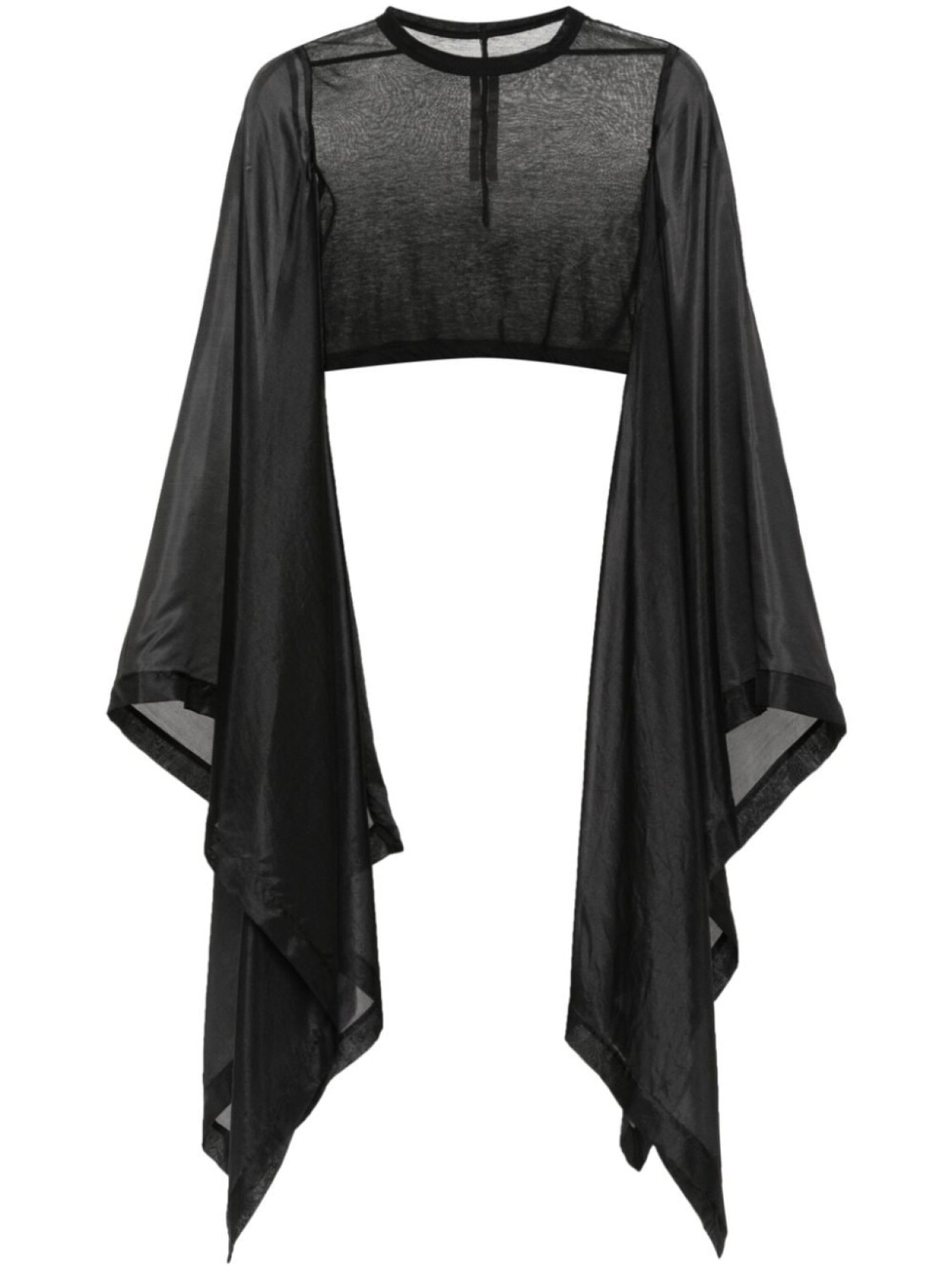 

Rick Owens укороченный топ Flag, черный