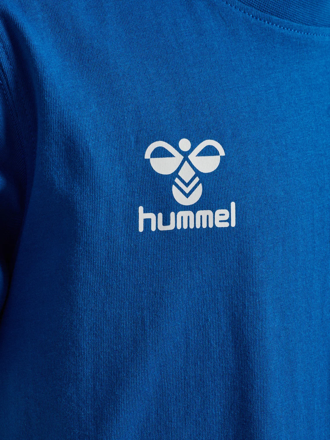 Футболка хлопковая Hummel, true blue — фото 3
