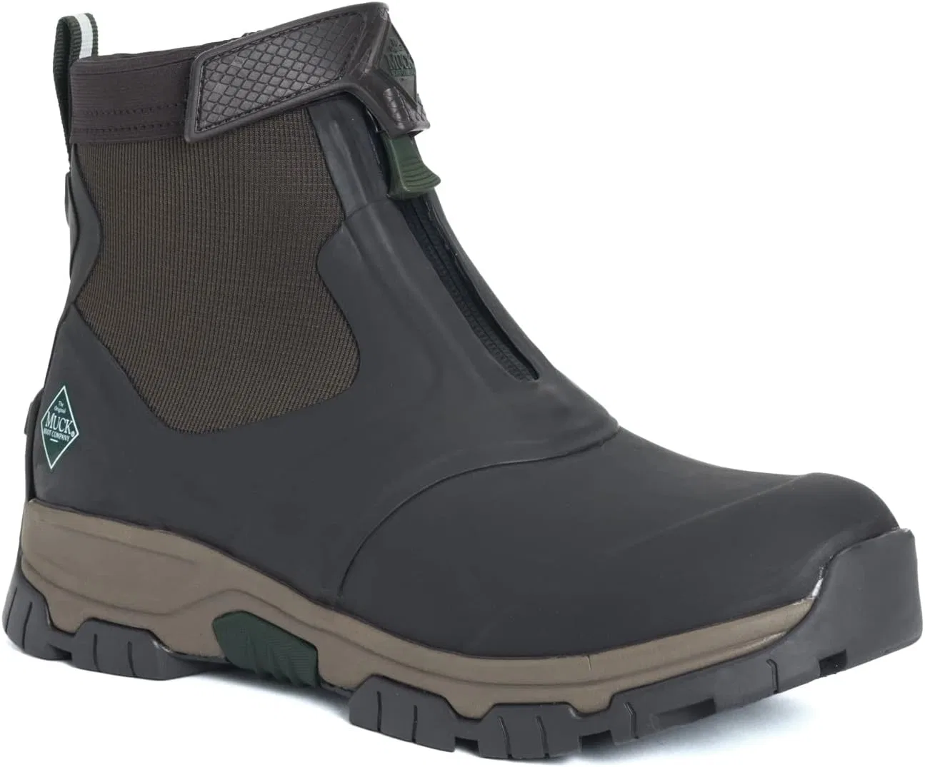 Резиновые ботинки Muck Boots Boys' Apex Mid Zip Wellington Boots, Original Black — фото 4