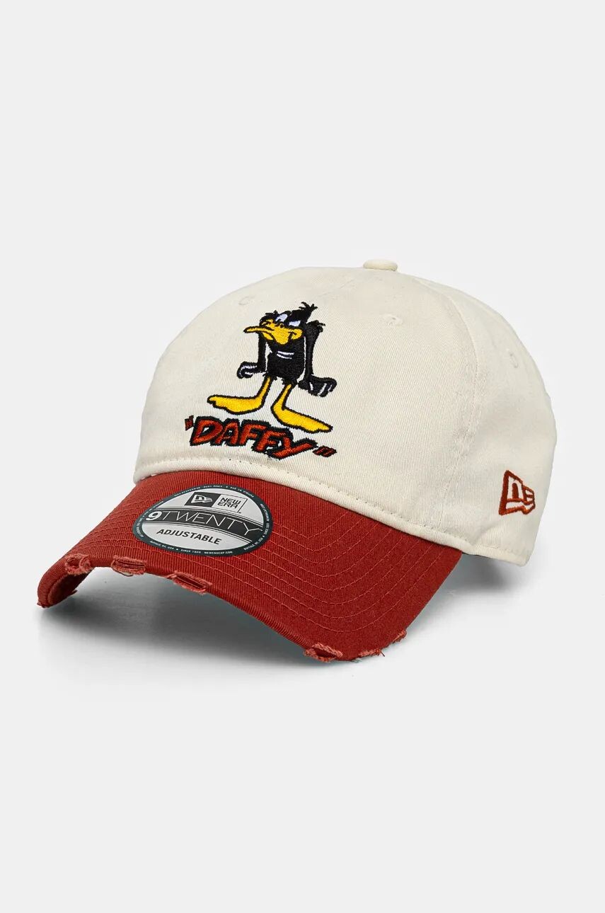 

Хлопковая бейсболка New Era DAFFY DUCK, красный