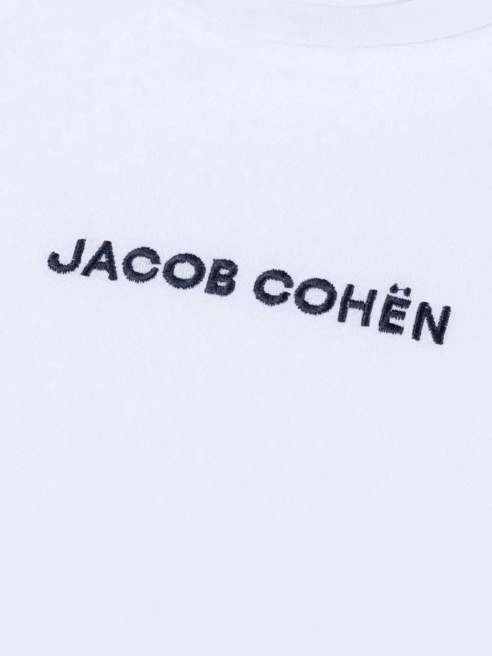 Футболка с вышивкой Jacob Cohën, белый — фото 2