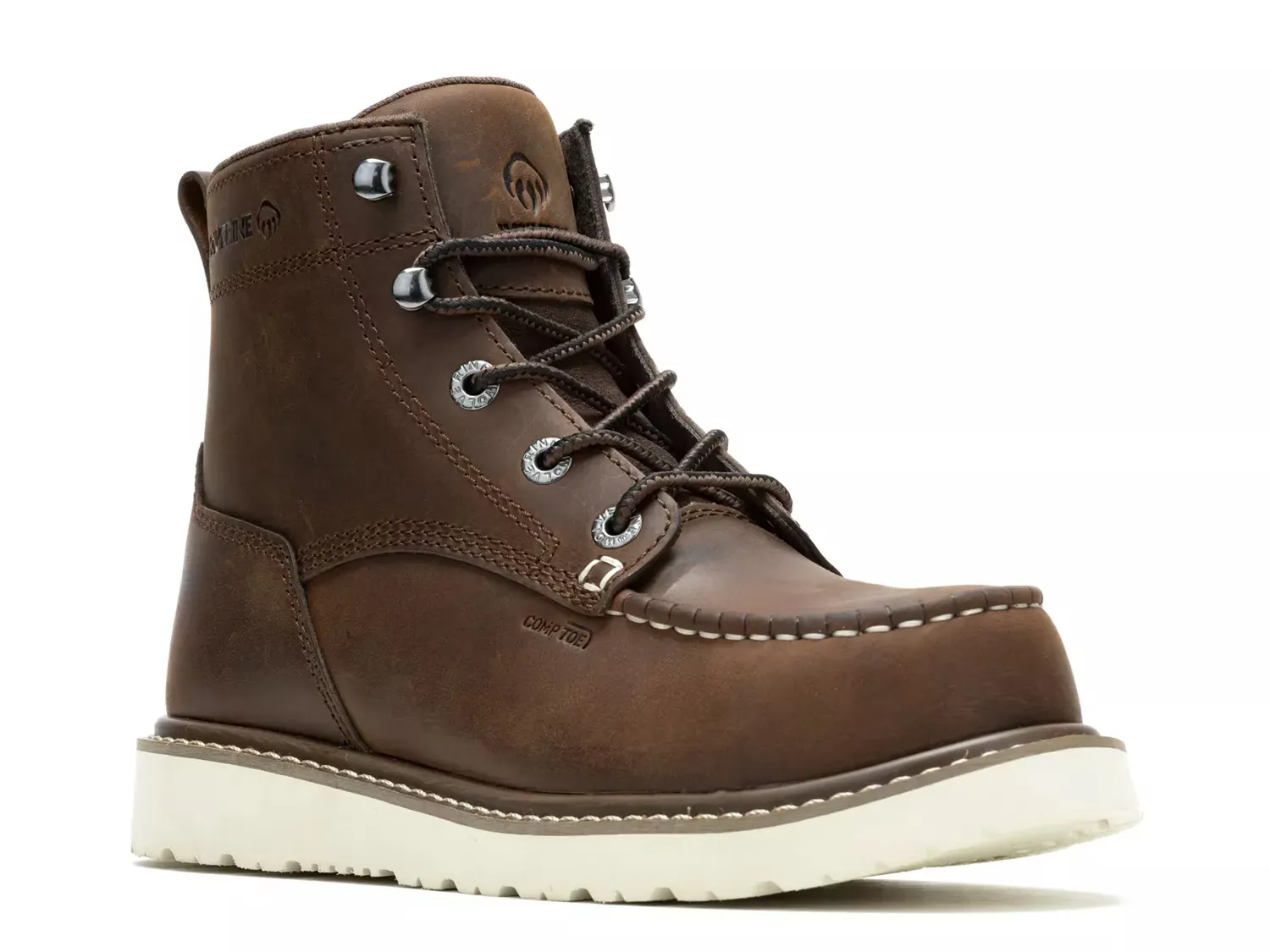 

Trade Wedge UL ST Composite Toe Work Ботинки - мужские Wolverine, Dark Brown
