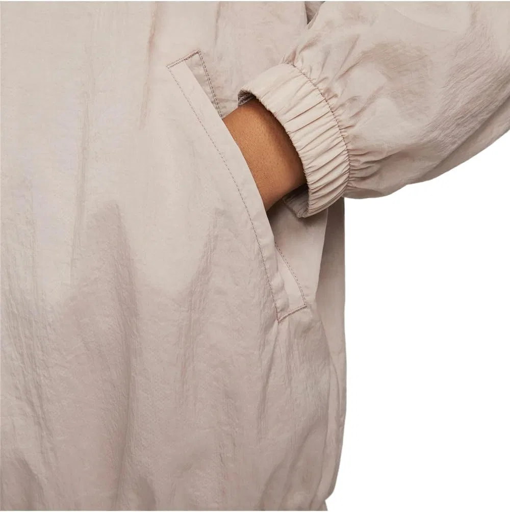 Женская куртка Nike Sportswear Essential с застежкой-молнией, Beige — фото 4