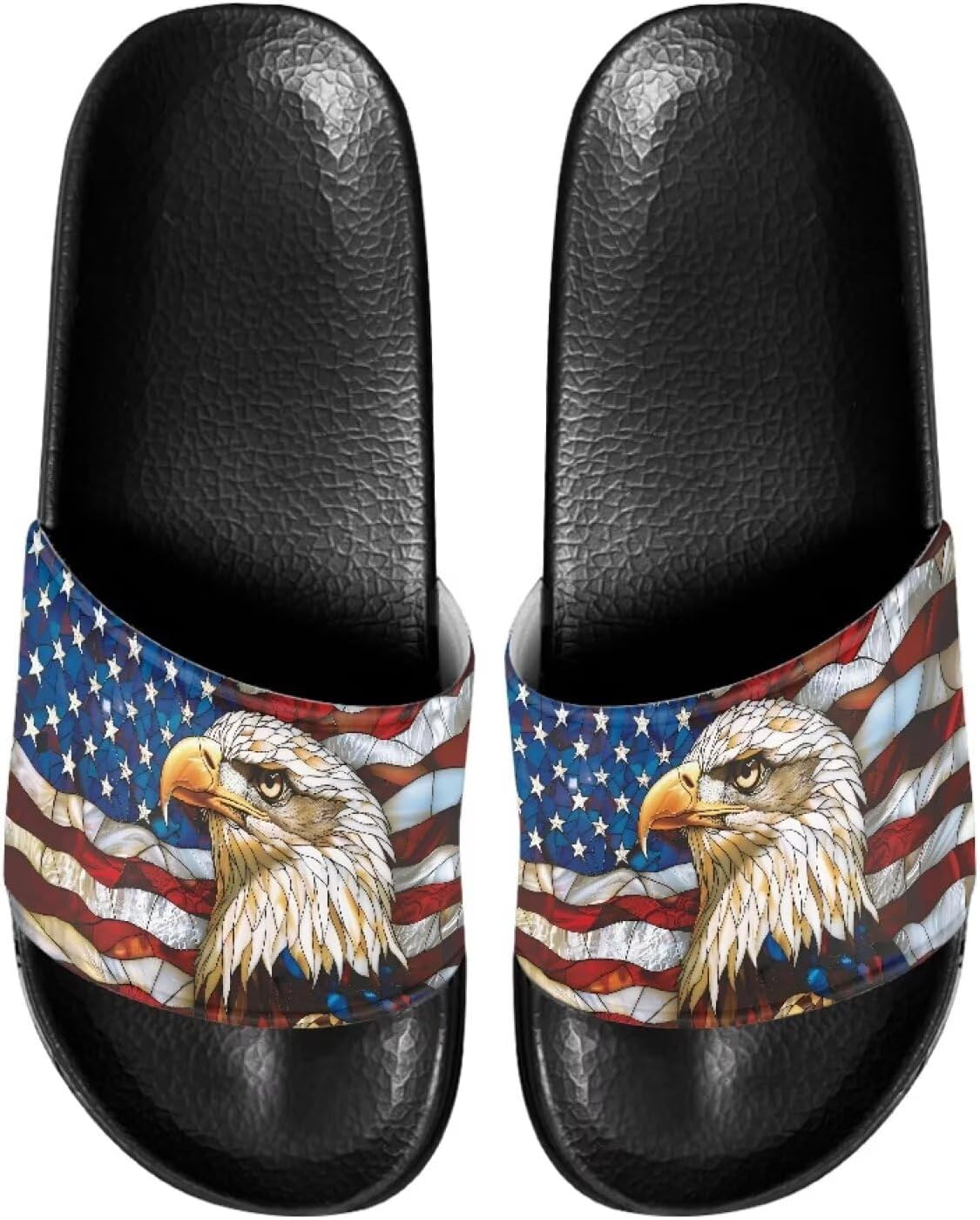 

Спортивные сандалии с открытым носком Psesaysky, Eagle American Flag-3