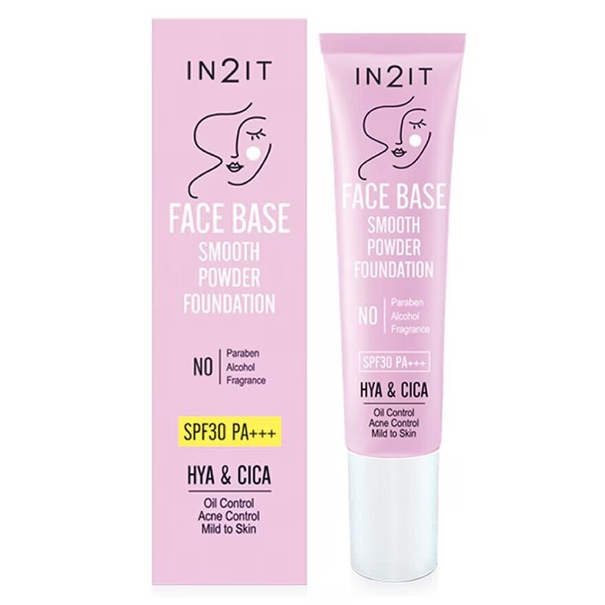 

In 2 It In2it Base Powder Foundation SPF30 PA+++ 15г. 101 Свет, Light
