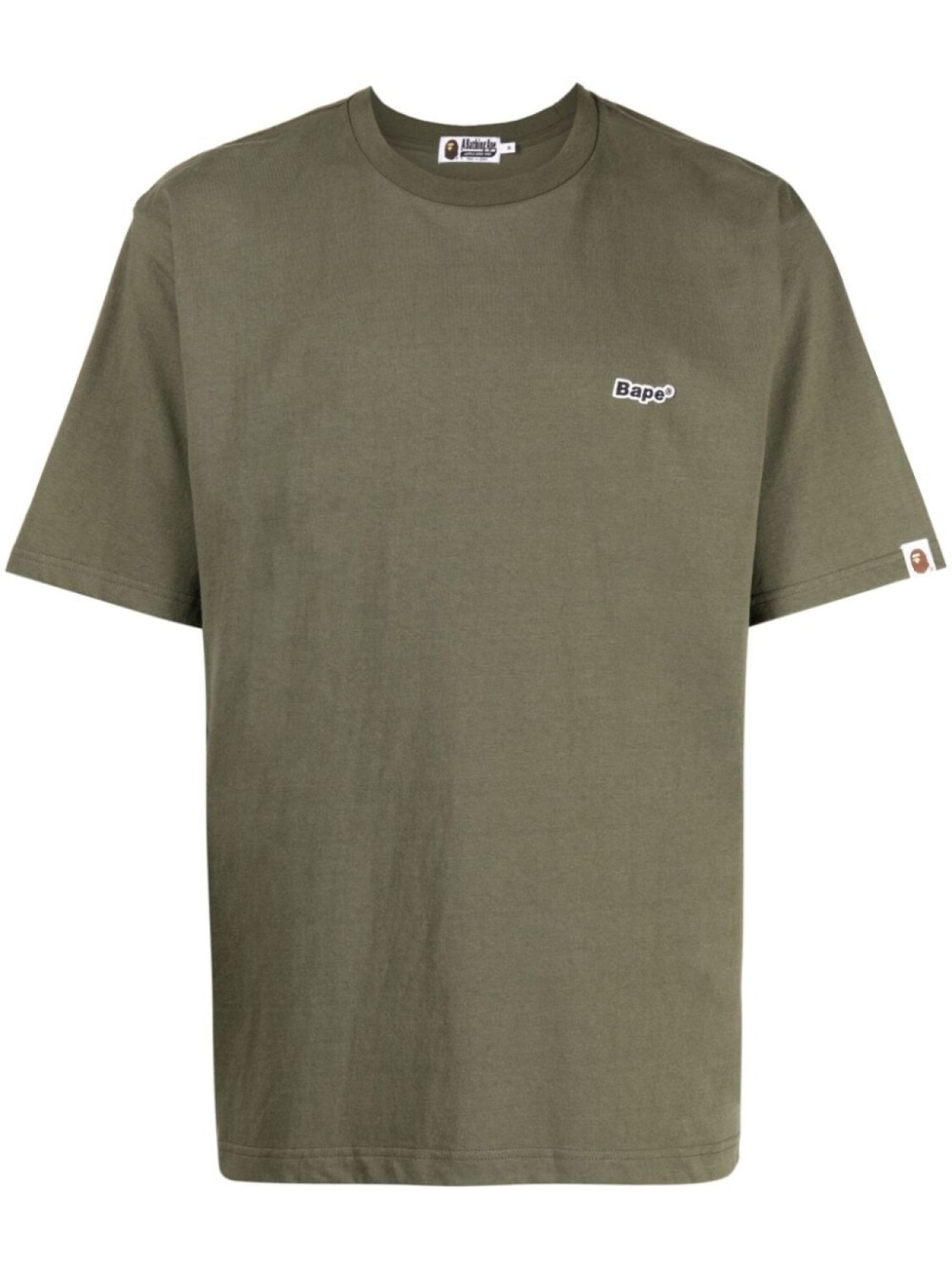 

Футболка с нашивкой-логотипом A BATHING APE, зеленый