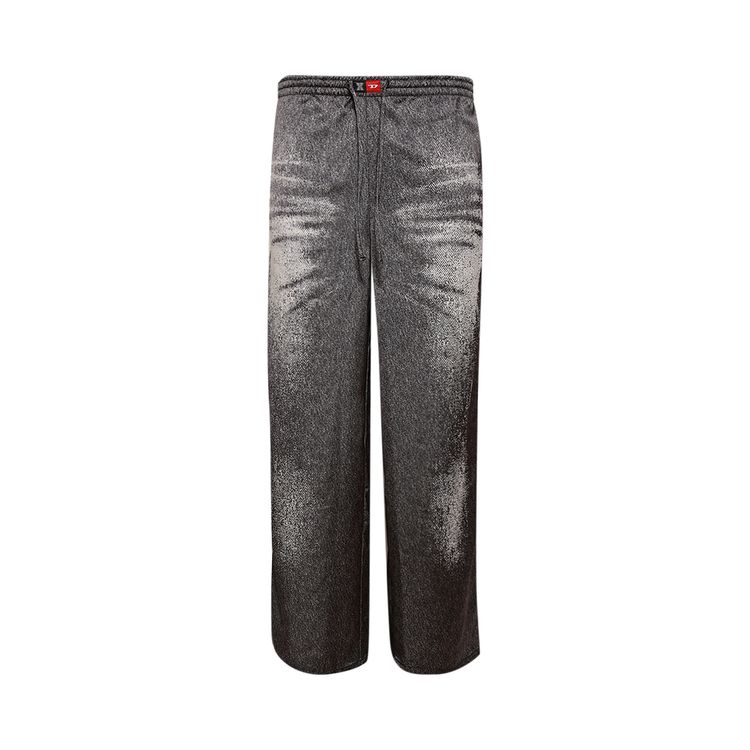 

Брюки Diesel x SAVAGE x FENTY Trompe Denim Sleep Pant Black, черный