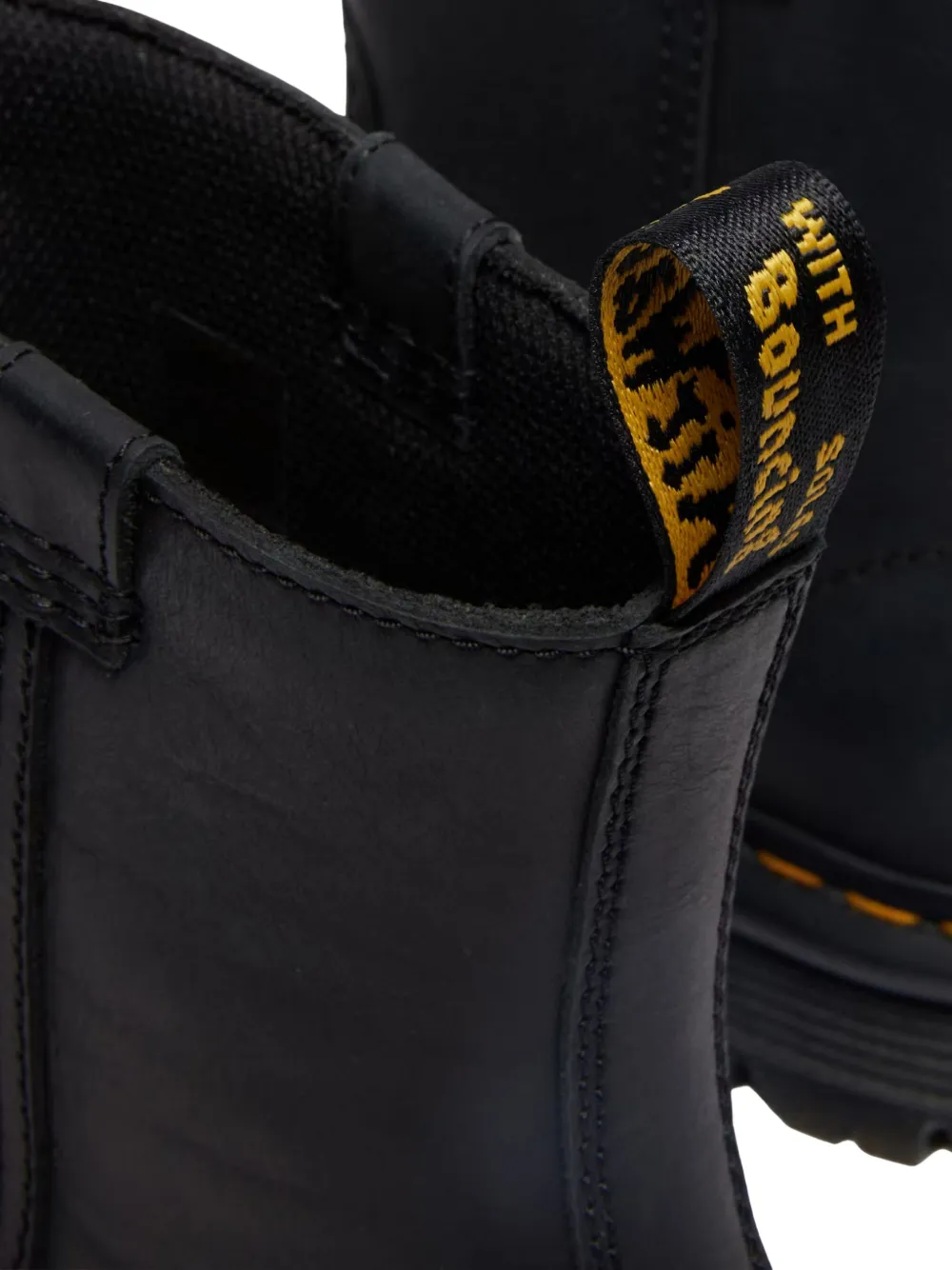 Кожаные ботинки Zebzag Rigger без застежек Dr. Martens, черный — фото 4