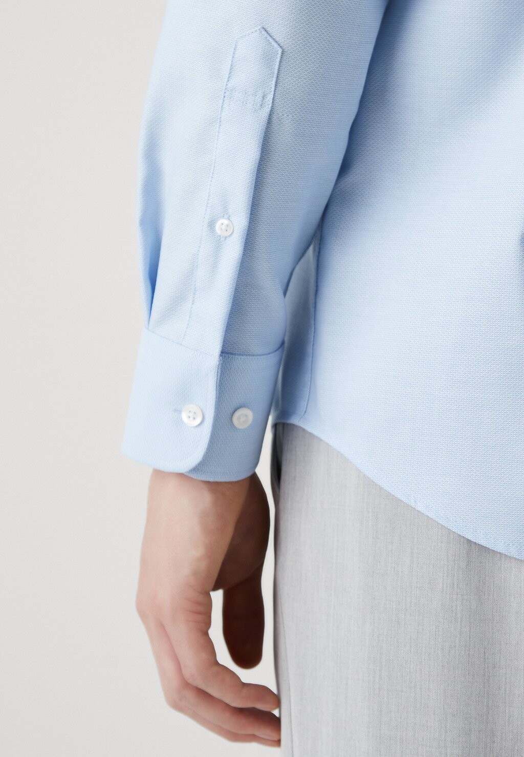 

Официальная рубашка SLHREG NONIRON SHIRT Selected Homme, светло-голубой