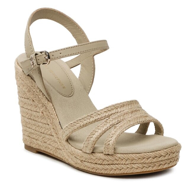 

Эспадрильи Tommy Hilfiger EssentialBasic Wedge, бежевый