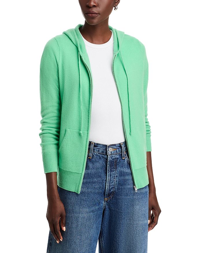 

Зип-худи - эксклюзив C by Bloomingdale's Cashmere, зеленый