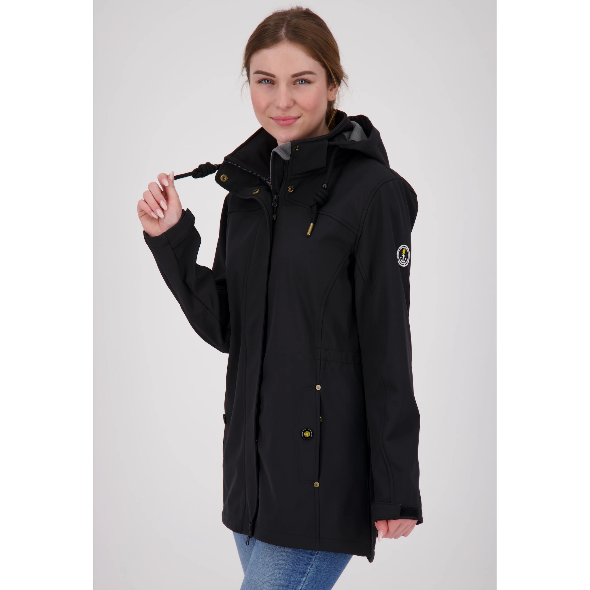 

DEPROC Active softshell пальто "PEAK ROBSON WOMEN", также доступно в больших размерах, черный