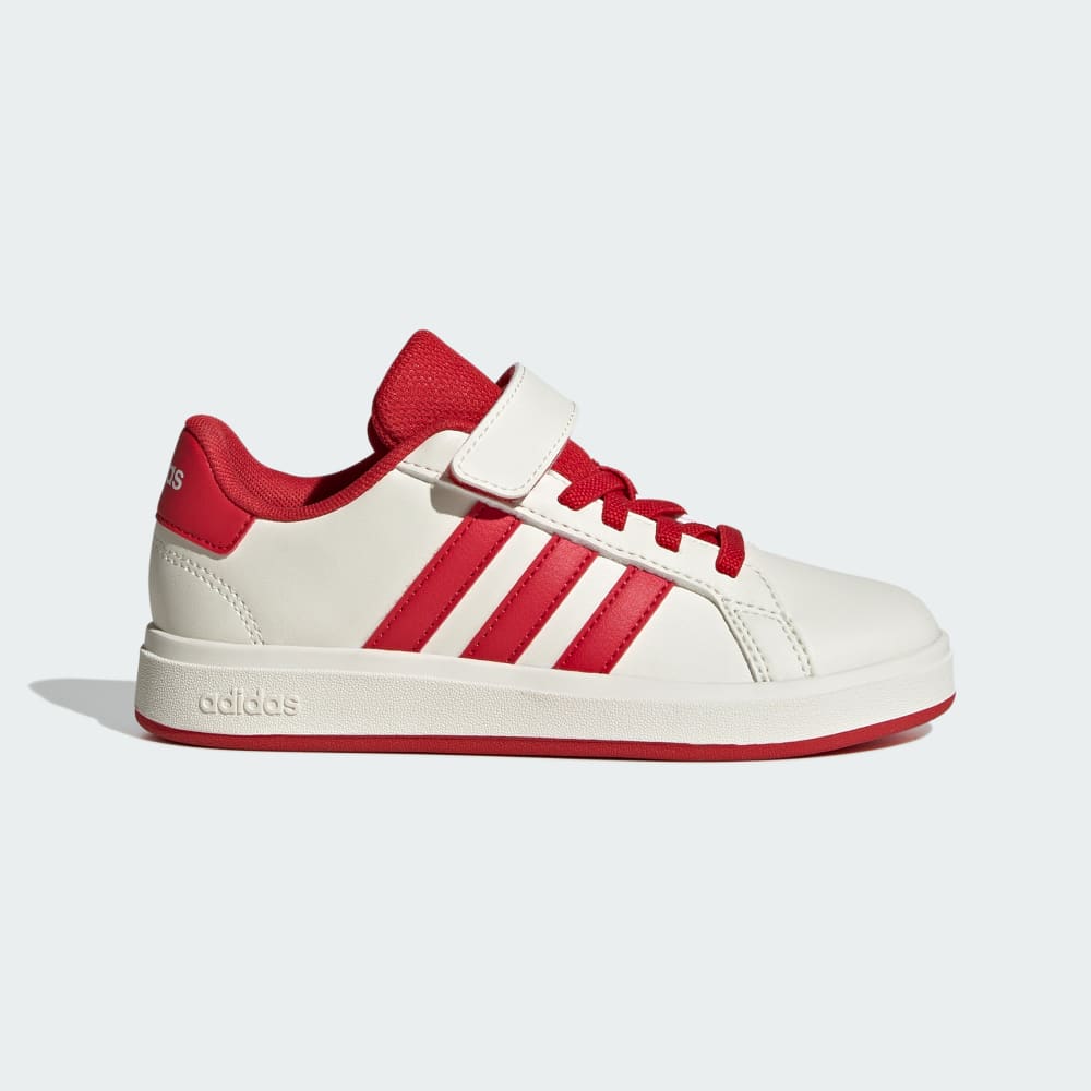 

Кроссовки Adidas Grand Court 2.0 Shoes Kids, цвет Off White/Collegiate Red/Core Black