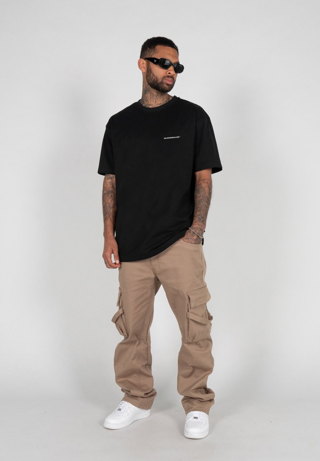

Базовая футболка Manner Heavy Oversized Tee MJ Gonzales, черная