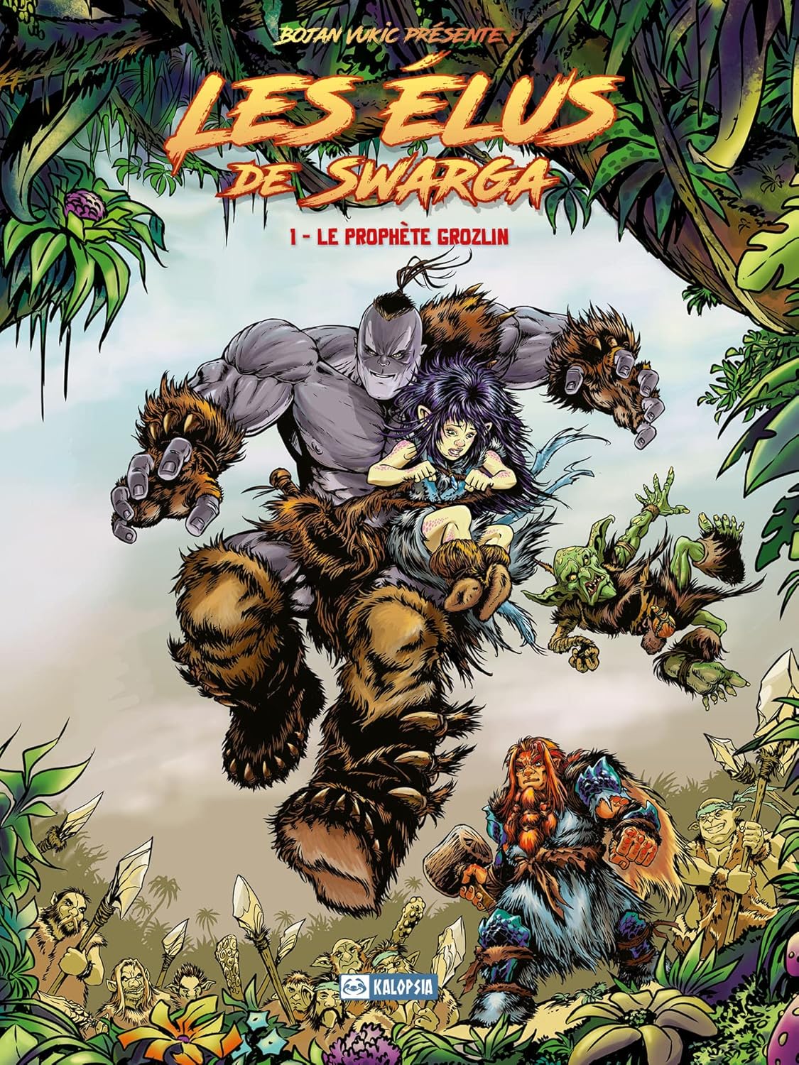 

Les élus de Swarga T01: Le prophète grozlin (KALOPSIA)