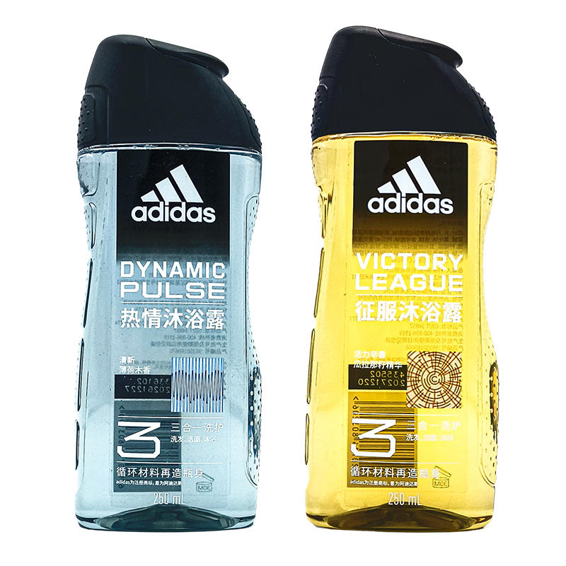 

Шампунь, гель для душа и средство для умывания 3-в-1, набор Ice Point Passion 500 мл, успокаивающий, контролирующий жирность, антиперспирант, очищающий, с ароматом лаванды, лимона, пачули и мяты Adidas