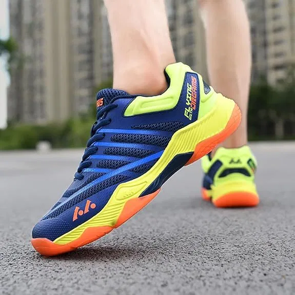 Спортивные кроссовки для гандбола, Navy/Yellow — фото 2