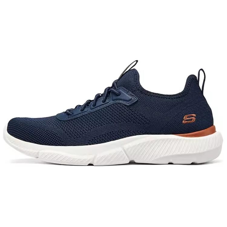 

Кроссовки мужские мужские США с низким верхом темно-синие Skechers