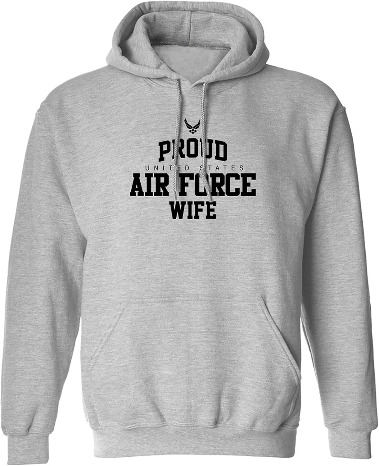 

Толстовка с капюшоном Zerogravitee Proud Air Force Wife