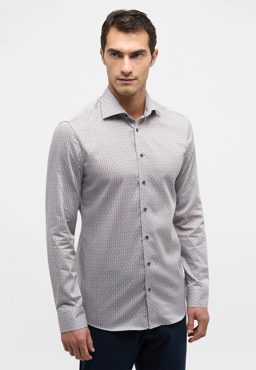 

Рубашка Eterna с длинными рукавами "SLIM FIT", коричневый