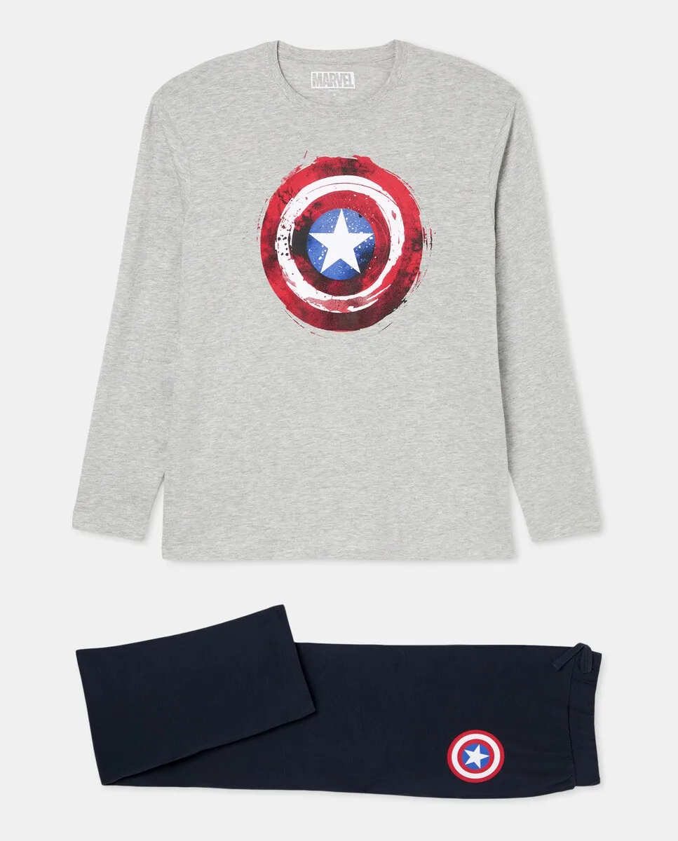 

Мужские пижамы по лицензии Marvel Easy Wear, серый