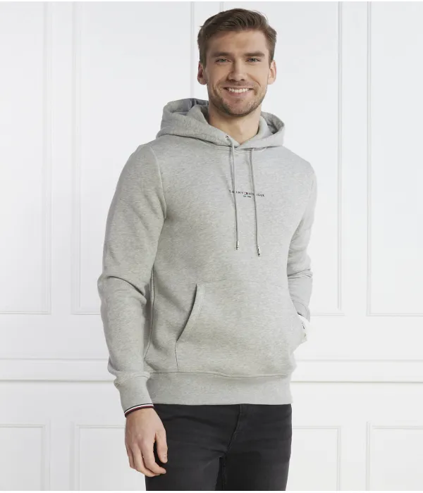 Толстовка с капюшоном и логотипом Tommy Regular fit Tommy Hilfiger, серый — фото 3