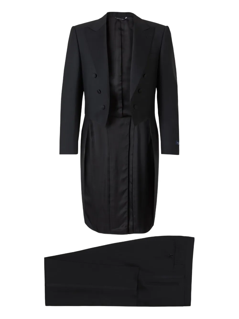 

Костюм с жилеткой Canali, черный