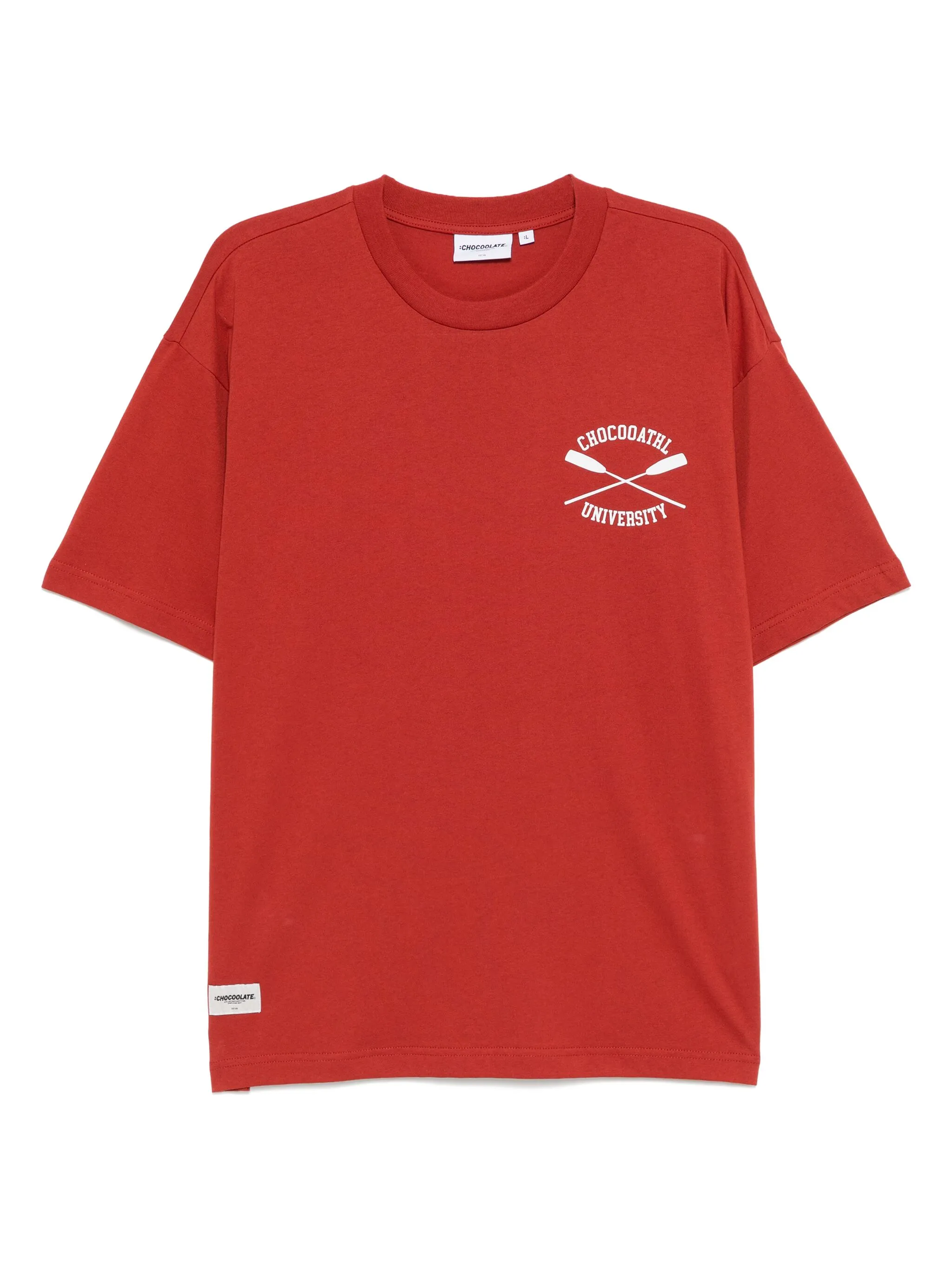 

Футболка с логотипом Chocoolate, оранжевый