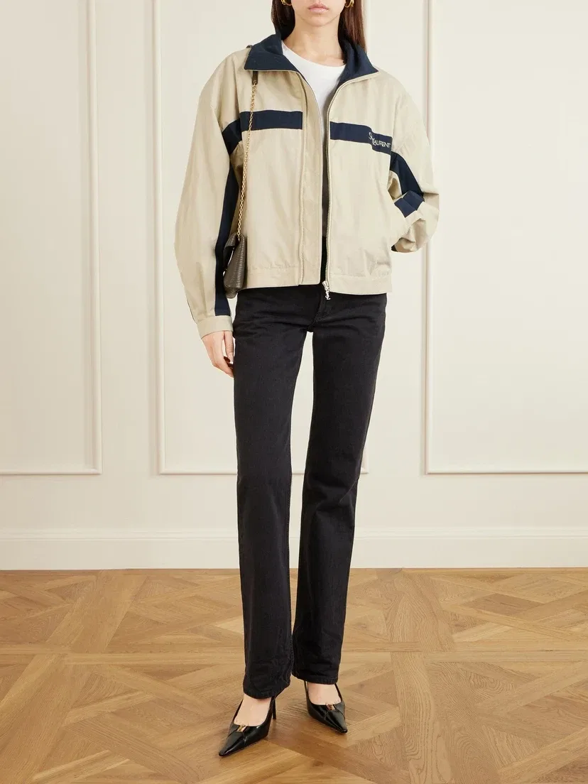 Сумка через плечо Cassandre из текстурированной кожи SAINT LAURENT, коричневый — фото 3