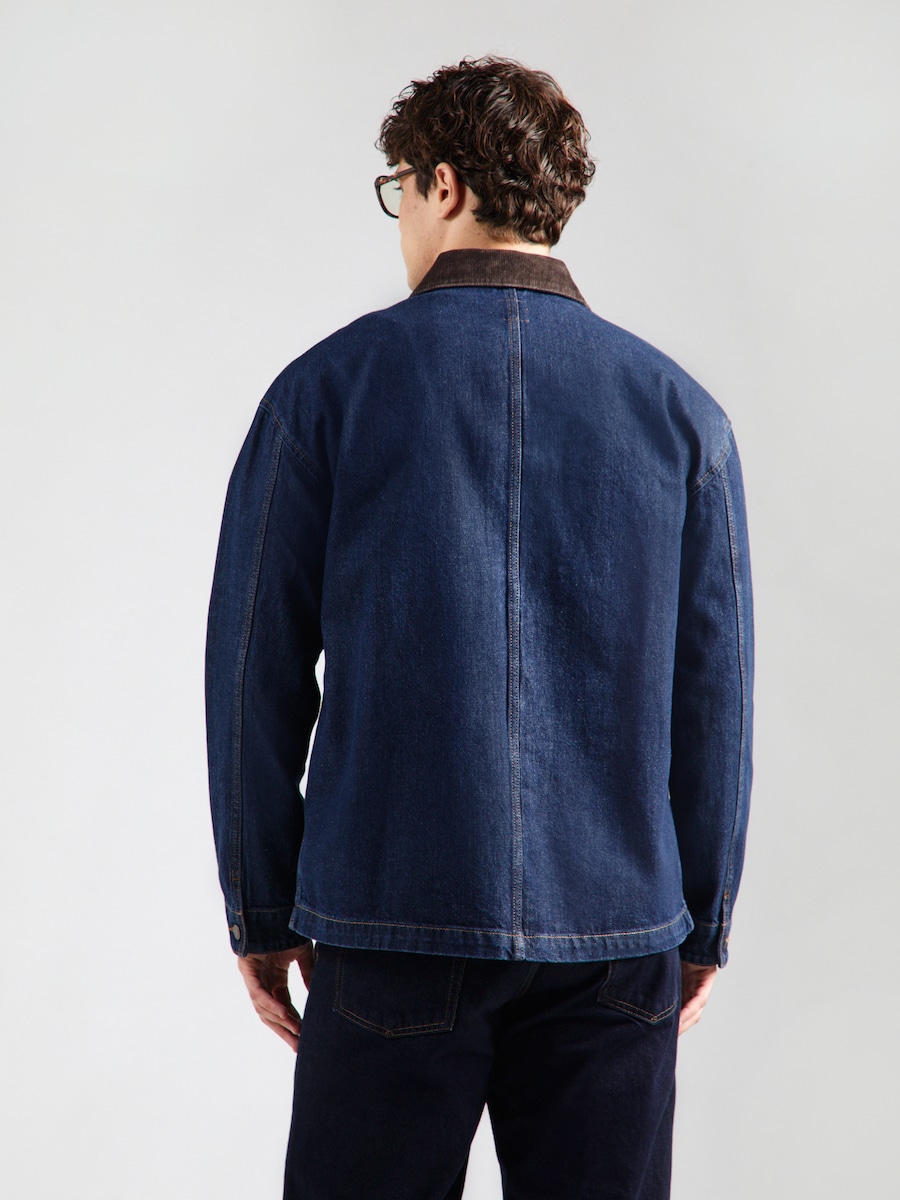 Куртка межсезонная GAP, Blue Denim — фото 4