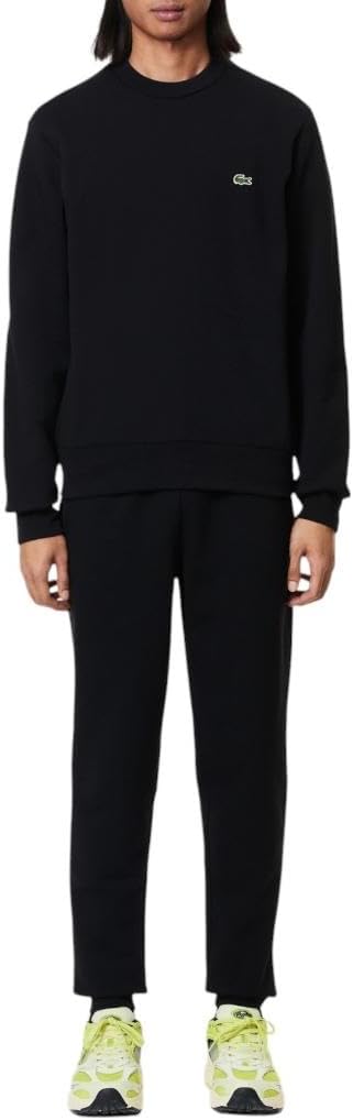 

Lacoste мужские базовые зауженные спортивные штаны, Black
